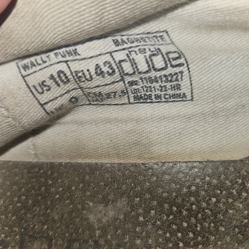 Hey Dude Men's Gray Loafers - Picture 4 of 4